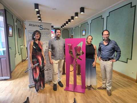 [VIDEO] AtarraSoinu expande la creación sonora contemporánea por lugares emblemáticos de Villava-Atarrabia