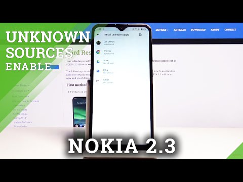 How to Activate Unknown Sources in NOKIA 2.3 – Allow App Installation