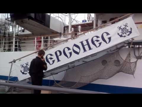 Парусный фрегат Херсонес. Ялта \ Крым 1 июня 2017