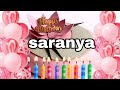 happy birthday to you saranya 🎉🥳🫵🏼🎂🎂 #happybirthday #capcut ‎ ‎@happybirthday 