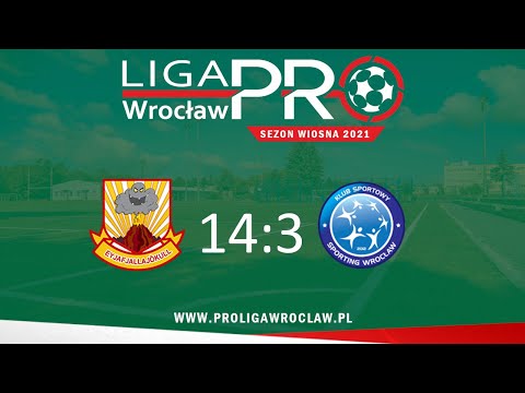 Wulkan - Sporting 2022 14:3, Sezon Wiosna 2021, Liga PRO Wrocław, 05.05.2021