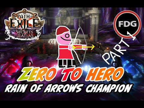 SSF Rain of Arrows Champion (Zero to Hero) POE 3.26
