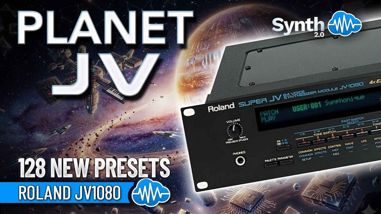 LFO176 - Planet JV - JV 1080 ( 128 presets ) - Video Preview 1