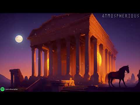 Relaxing Ancient Roman / Rome Music & Night Ambience I | Apollo Lyre | sleep, study, meditation
