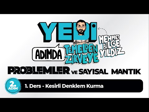 2. Adım 1. Ders Kesirli Denklem Kurma - Mehmet Bilge YILDIZ