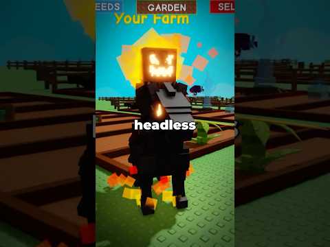 The New Headless Horseman in Grow a Garden...