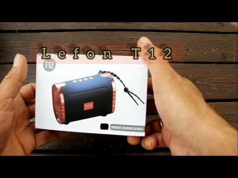 Bluetooth speaker Lefon T12
