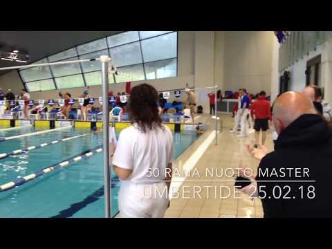 50 rana - Regionali nuoto master 2018