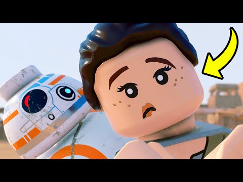 REY MEETS FINN & ESCAPE THE FIRST ORDER W THE MILLENNIUM FALCON! - LEGO Star Wars The Skywalker Saga