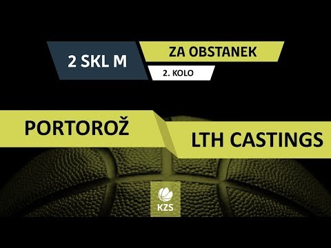 Portorož : LTH Castings - 2. kolo, za obstanek - 2. SKL za moške - Sezona 2018/19 - 1/2