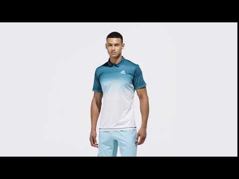 adidas Parley fehér férfi pólóing