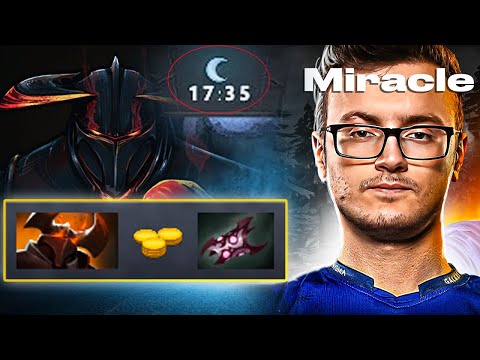 Miracle- GOD MODE Chaos Knight - DESTROYS Ranked Game in 17 Mins