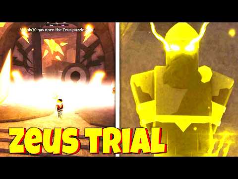 How to Do Zeus Trial in Fisch Atlantis Update (Unlock Kraken Pool!)