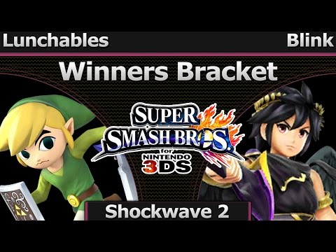 Shockwave 2 Smash 3DS - Lunchables (Toon Link) vs Blink (Dark Pit) - Winners Bracket