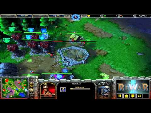 GunEgg(UD) vs Infi(HU) - Game 2 - WarCraft 3 gameplay - RN698