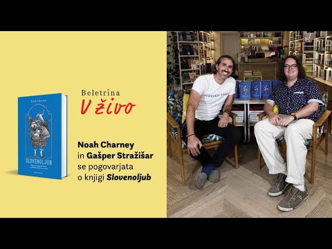 Naslovnica: Beletrina v živo: Noah Charney: Slovenoljub