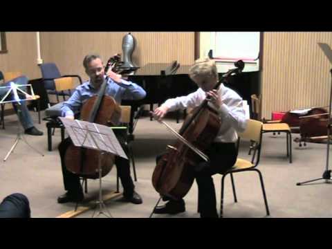 Barriere III Allegro prestissimo for 2 cellos