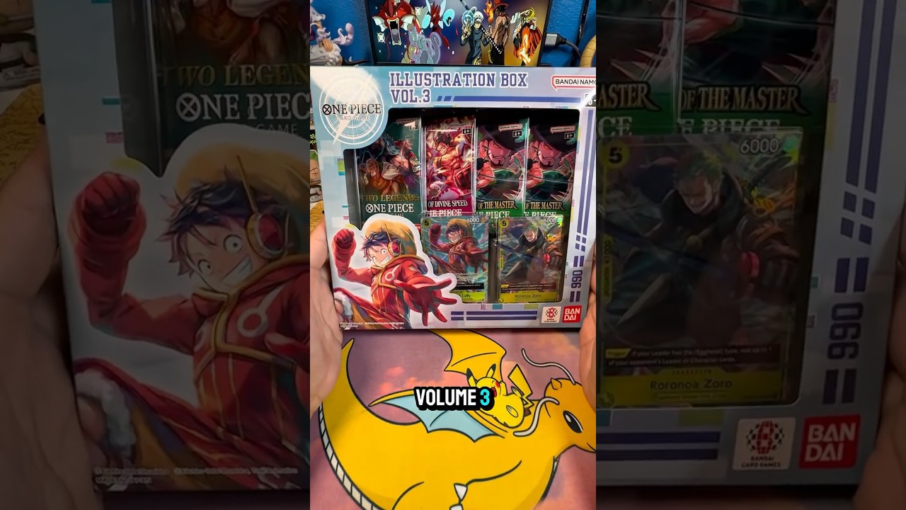 *NEW!*One Piece Illustration Box Vol. 3 Opening!✨ #onepiece #luffy #op12 #tcg