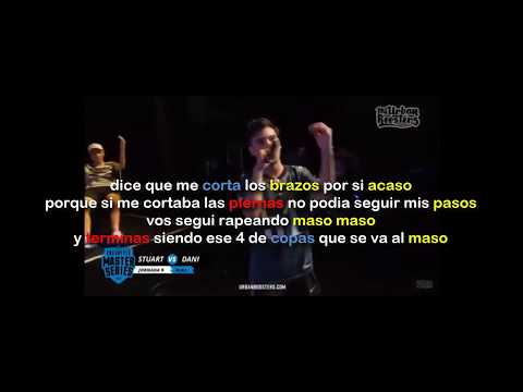 MINUTOS de DANI vs STUART con letra |  FMS FINAL