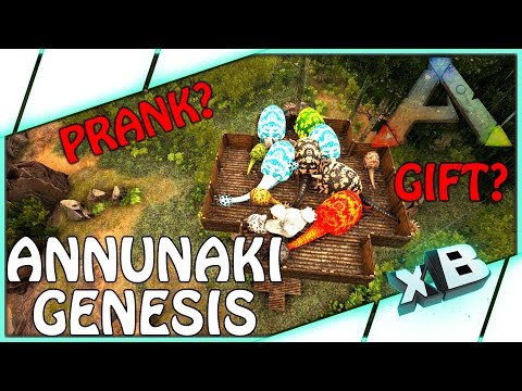 [PRANK] RAINING DOEDICS! [GIFT?] :: ARK: ANNUNAKI GENESIS :: Ep 16