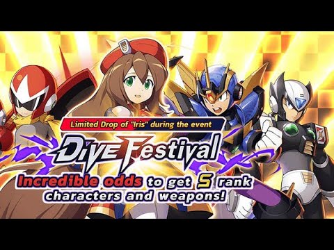 Gacha Summoning Capsule Pull - Iris Dive Festival 2000 Metals [ Rockman X Dive ]