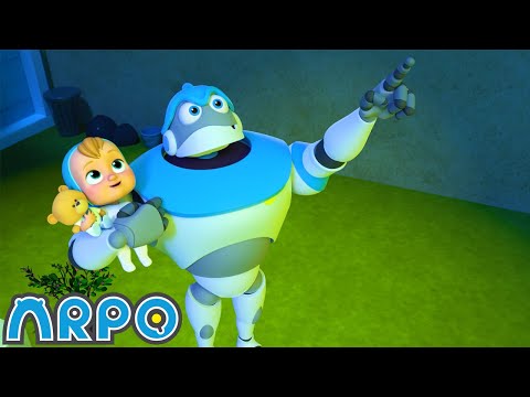 The Aliens... Are back | ARPO The Robot | Robot Cartoons for Kids | Moonbug Kids