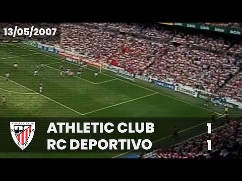 ⚽️ [Liga 06/07] J34 I Athletic Club 1 - RC Deportivo 1 I LABURPENA
