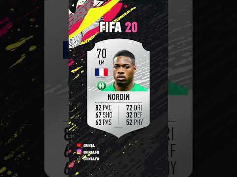 L'évolution FIFA d'Arnaud Nordin !