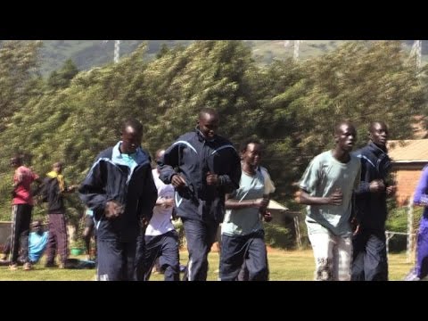 Les réfugiés s’entraînent au Kenya pour les JO