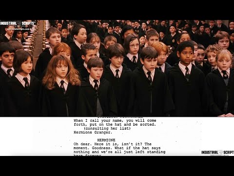 Classic Movie Scenes: HARRY POTTER & THE SORCERER'S STONE (2001) // Sorting Hat // Script-to-Screen