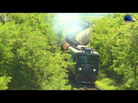 LDE2100 60-0434-0 & Mecanic Super Engineer & Tren Gol de Cărbune/Empty Coal Train in Biharia