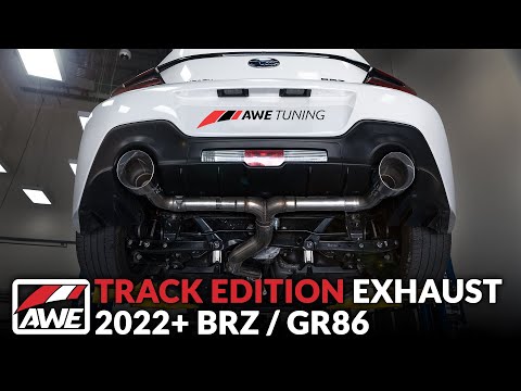 AWE Track Edition Exhaust Review 2022+ BRZ/GR86