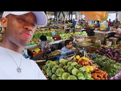 First Time in Fiji 🇫🇯 ‘’ Little Jamaica ‘’ Buying Coconut 🥥 An Fiji Clothes