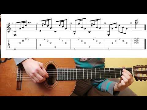 Metallica- Nothing Else Matters (Intro)- easy guitar lesson with tabs