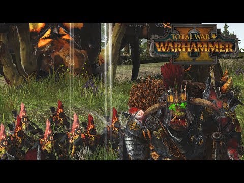 AZHAG'S QUEEN - Greenskins vs High Elves // Total War: Warhammer II Online Battle