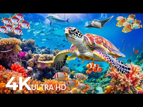 Amazing 4K Ocean Adventure 🐳 Dive Deep and Marvel at Sea Animal in The Best 4K ULTRA HD Aquarium #66