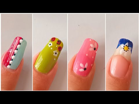 Diseño de Uñas 2024 Cortas / Nail Art Designs simple and Easy 😍🥰💥