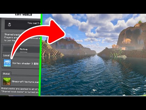 How To Install Shaders in Minecraft Bedrock 1.21.90+ (iOS, Android, Windows & Consoles) Tutorial