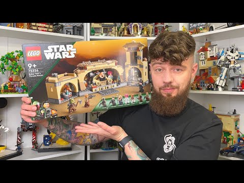 LEGO STAR WARS 75326 | SALA TRONOWA BOBY FETTA | RECENZJA