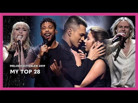Melodifestivalen 2019 - My Top 28