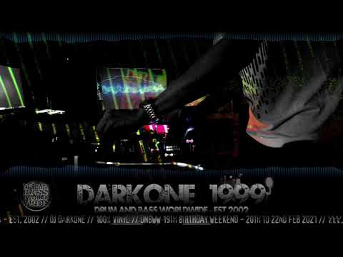 1999 Drum and Bass 100% Vinyl Mix - DJ Darkone - Drum and Bass Worldwide