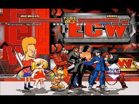 Mugen : 4 Vs 4 : Flandre Scarlet and co Vs Tohno Shiki and co (Request)