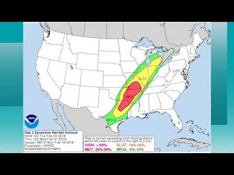 February 19, 2018 Weather Xtreme Video - Morning Edition