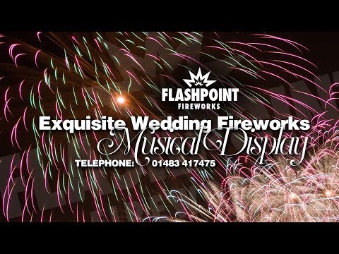 Exquisite Musical Firework Display - Nessun Dorma - Wedding Fireworks