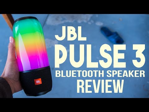 Jbl pulse 3 bluetooth speaker review - led light show