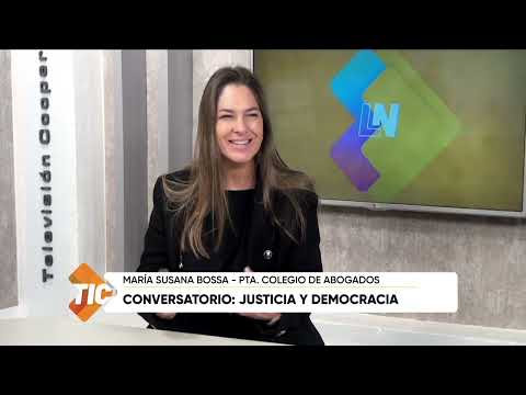Conversatorio Justicia y Democracia  María Susana Bossa