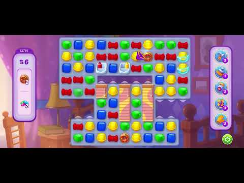 Homescapes level 12791 - no booster gameplay