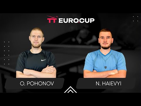 23:15 Oleksandr Pohonov - Nazarii Haievyi 15.02.2025 TT Euro.Cup Ukraine Master. TABLE 3