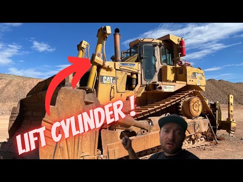 Caterpillar D9R lift cylinder rebuild!!