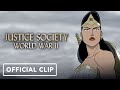 Justice Society: World War 2 - Official Clip (2021) Matt Bomer, Stana Katic